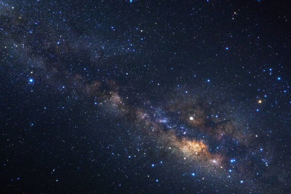 Галактика Млечный Путь со звездами и космической пылью во Вселенной
