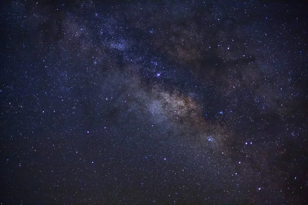 Via Lattea galassia con stelle e polvere spaziale nell'universo — Foto Stock