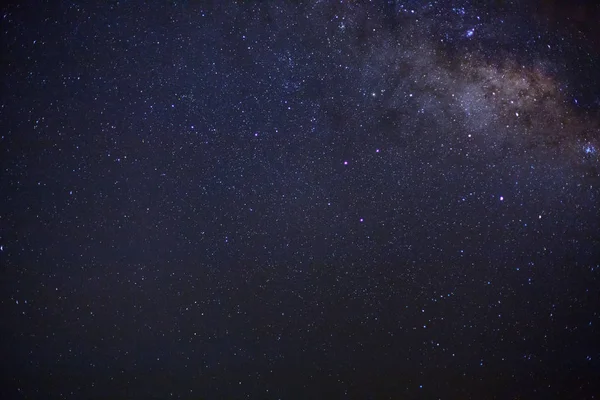 Galaxia Vía Láctea con estrellas y polvo espacial en el universo —  Fotos de Stock