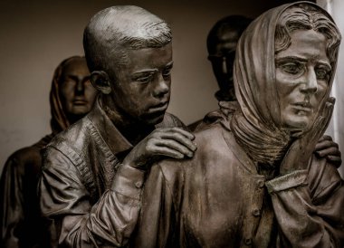 Özgürlük Anıtı, Lefkoşe, Kıbrıs şehrin eski kesiminde.