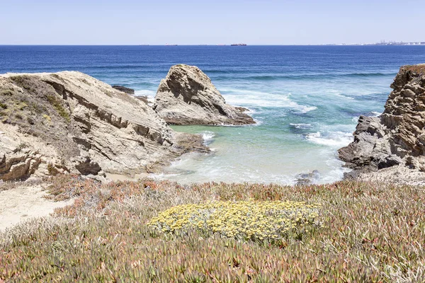 Parque Natural Del Suroeste Del Alentejo Ruta Los Pescadores Con — Foto de Stock