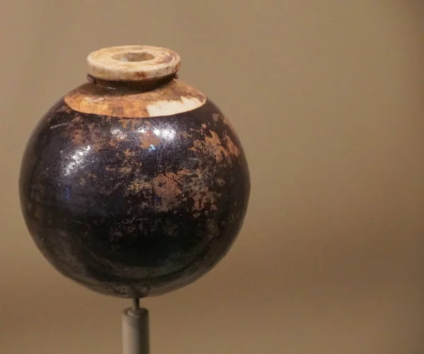 美国路易斯安那州新奥尔良- 2020年2月5日- -关闭日本陶器手榴弹 — 图库照片