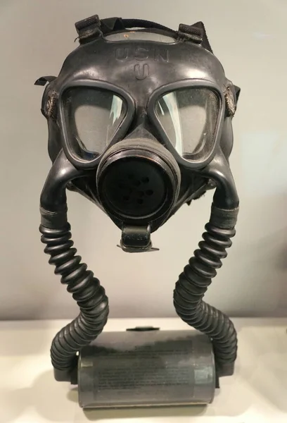 美国路易斯安那州新奥尔良 2020年2月5日 二战期间美国海军使用的马克五号防毒面具 — 图库照片