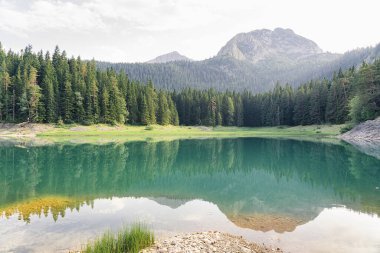 Refleksleri, Durmitor Ulusal Parkı, Zabljak, Karadağ Kara Göl