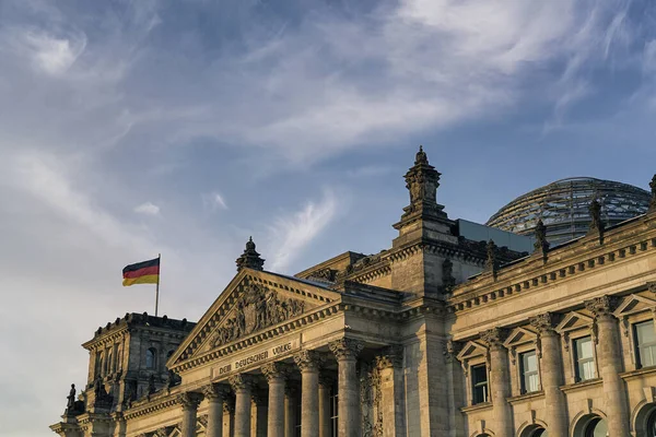 Reichstag Épület Német Kormány Berlin Németország — Stock Fotó