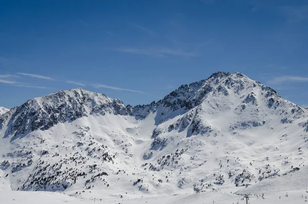 Station Ski Pas Casa Andorre Dans Secteur Grandvalira Pyrénées — Photo