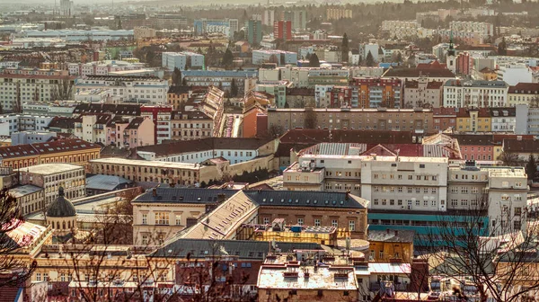 Brno Tjeckien under kalla höstmoln — Stockfoto