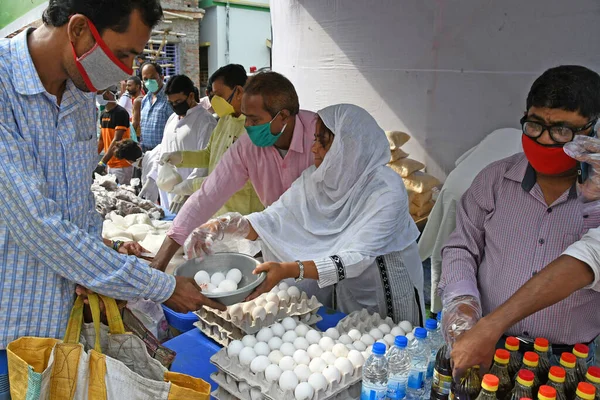 Burdwan Town West Bengal India 2020 Organization Mati Manush Seba — Stock Photo, Image