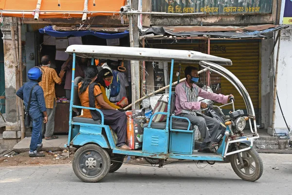 Ville Burdwan District Purba Bardhaman Bengale Occidental Inde 2020 Des — Photo