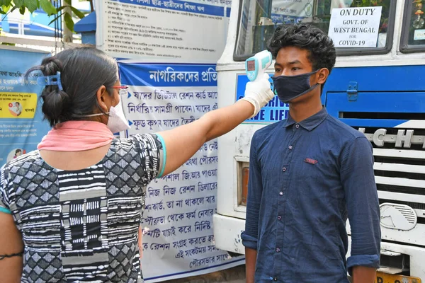 Burdwan Town Purba Bardhaman District West Bengal India 2020 Health — Stock Photo, Image