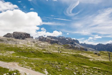 Brenta Madonna di Campiglio yükselen grup.