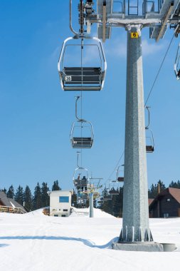 Ski lift Kayak tatil.
