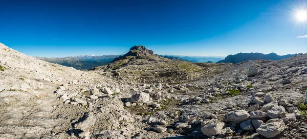 Panoramatický výhled na hory. — Stock fotografie