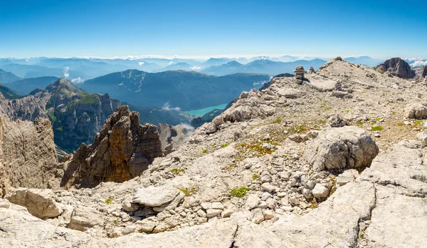 Panoramic mountain view. — Stock Photo, Image