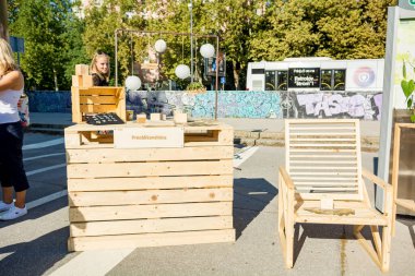 Ljubljana, Slovenya - 13 Eylül: İlk Sıfır atık deposu Rifuzl'in resmi açılışı, 13 Eylül'de Ljubljana, Slovenya