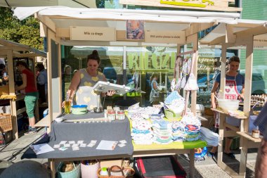 Ljubljana, Slovenya - 13 Eylül: İlk Sıfır atık deposu Rifuzl'in resmi açılışı, 13 Eylül'de Ljubljana, Slovenya