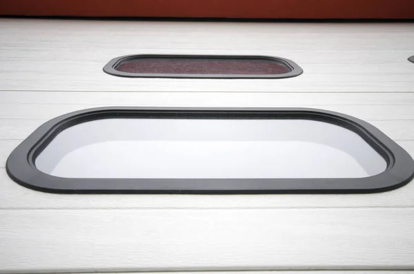 Garage door windows
