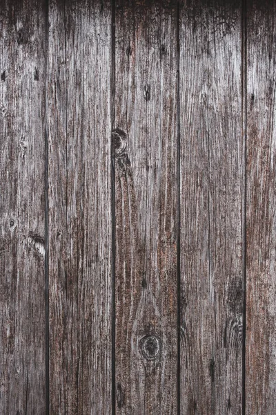 木制背景纹理，在木材中结。垂直木板，条形 — 图库照片