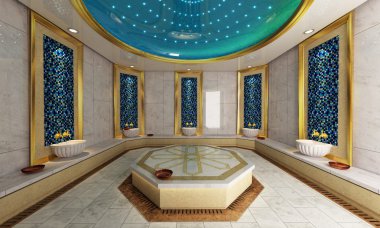 Türk Hamamı, banyo modern tasarım 