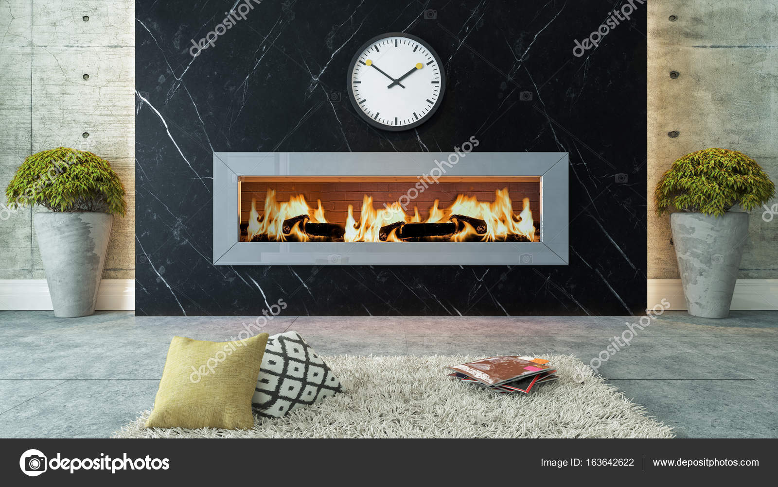 Pictures Marble Fireplaces Living Room With Black Marble