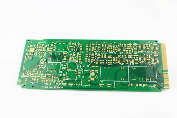 白色の背景に絶縁された複数のプリント回路基板Pcb Pcbアセンブリ — ストック写真