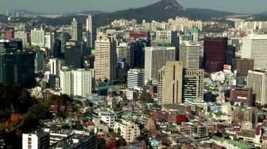 Şehir Seul güneşli  