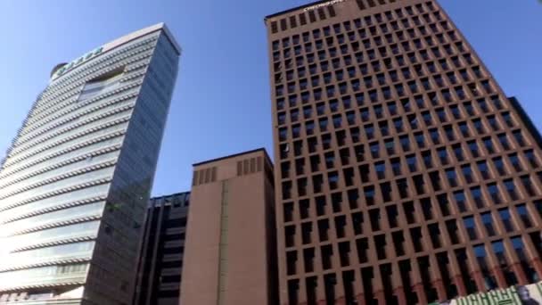 Business buildings and skyscrapers — Stock Video