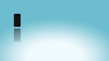 Smartphone ekranında, e-iş kavramı görünen Doları para birimi simgesi 