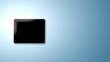 tablet pc ekran, e-iş kavramı içinde kaybolan bilgisayar fareler 