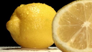taze limon yakın çekim