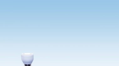 ampul şeklinde Doları sembolü, küresel ekonomi kavramı 