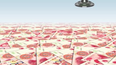 yuan banknotlar, Çin ekonomisi kavramı yığını üzerinde dönen Küre