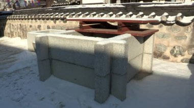 Seoul, Kore Kore geleneksel ev ayrıntılarını