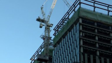 Seoul, Kore Cheonggye dereye görünümünü