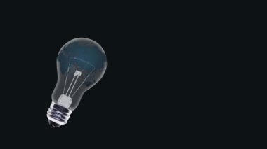 ampul harita dünya döndürme ve aydınlatıcı karanlık oda, enerji kavramı ile 
