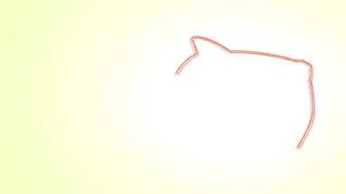 şeffaf piggy banka, ekonomi kavramı düşen paraları 