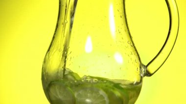 kireç dilimleri ile su