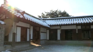 Kore geleneksel ev Han Seul, Kore Tamam.