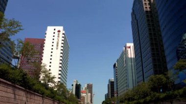 Manzara Cheonggye Creek Seul