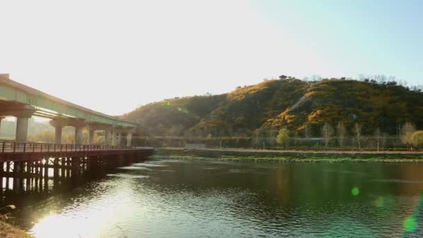 Montagna Yongbongsan a Seoul — Video Stock