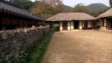 Geleneksel Kore evler, Jindo-gun,: Jeollanam-do, Kore