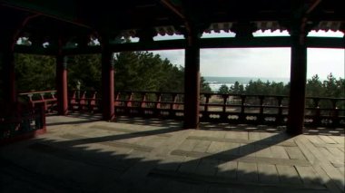 Uljin-gun, Gyeongbuk, Kore geleneksel bina dışında doğal görünümü
