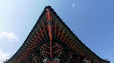 Uljin-gun, Gyeongbuk, Kore geleneksel Kore binada