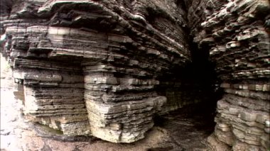 Görünümü, granit mağara, Gosung-si, Gangwon-do, Kore