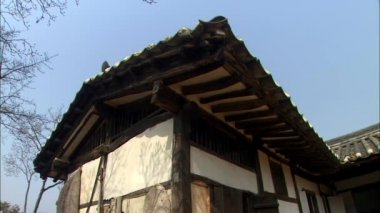 Geleneksel Kore kırsal ev, Jecheon-si, Chungbuk Kore
