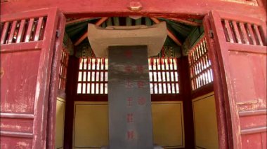 Yeongwol-gun, Gangwon-do, Kore Kore tapınakta Antik anıt taş