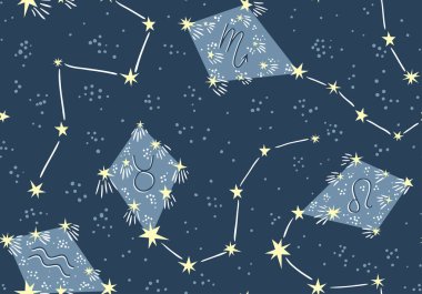 uçurtma star gökyüzünde desenle