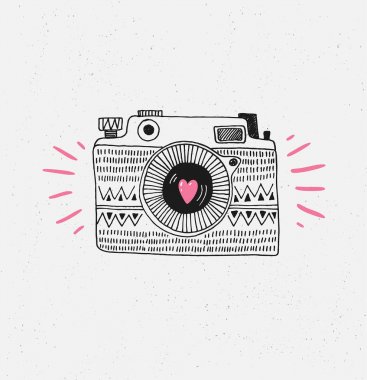 Retro fotoğraf makinesi 