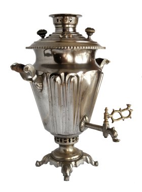 Vintage çay semaver