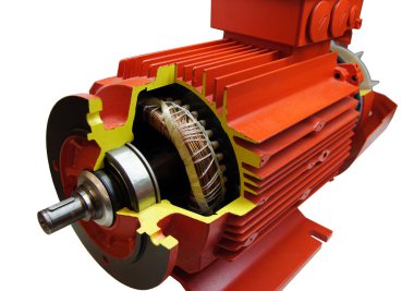 Bileşen parçaları, elektrik motoru